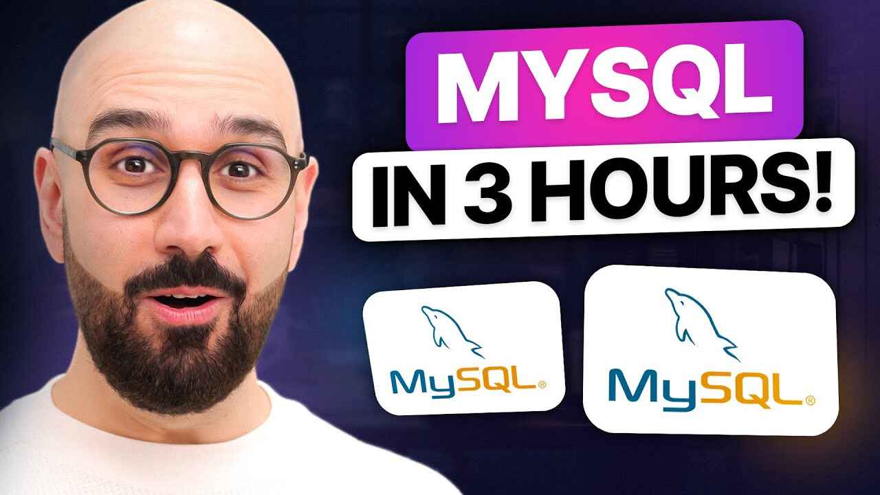 آموزش گام به گام MySQL برای مبتدیان با Mosh Hamedani